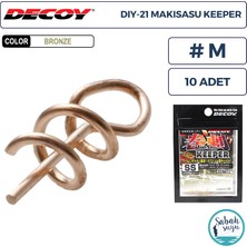 Decoy Dıy-21 Makisasu Keeper Silikon Tutucu Yay #m (10 Adet)