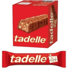 Tadelle King Size Fındıklı Sütlü Çikolata 52 g x 16 Adet Şekerli Türkiye Menşeli