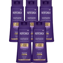 Restorex Collagen&biotin Dolgunlaştırıcı Şampuan 500 ml 5 Adet Restorex Collagen 500