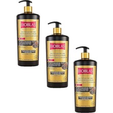 Bioblas Saç Dökülmesine Karşı Siyah Sarımsak Şampuanı 1000 ml x  3 Adet
