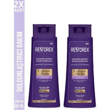 Restorex Collagen&biotin Dolgunlaştırıcı Şampuan 500 ml x 2 Adet