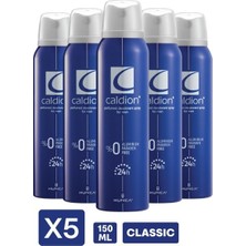 Caldion Ferah Erkek Deodorant Spreyi 150 ml - 5'li Paket