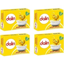 Dalin Bebek Sabun 4 x 100 gr Hassas Ciltler İçin Özel Geliştirilmiş Doğal İçerik