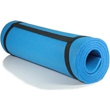 Macgon Mavi Pilates Minderi ve Yoga Egzersiz Matı 6,5mm + Atlama Ipi + Direnç Lastiği