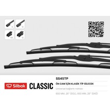 Silbak Matxzngz Silecek Süpürgesi 650MM [ Volvo FH12, Iveco Euro Cargo Euro Tech, Mercedes Atego, Mercedes Axor ]