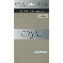 Eryal İpek Yazma Eryal Ipek Düz Renk Poşetli Oyalık Yazma 197 Yağ Yesili