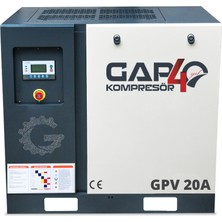 GAP Kompresör Vidalı Hava Kompresörü 20 Hp (Tek Makine)