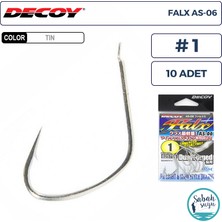 Decoy As-06 Falx Jigging Asist Iğne Tın #1 (10 Adet)