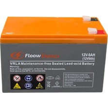 Floow Energy 12V 9AH Bakımsız Ups Aküsü Üretim Yılı 2026