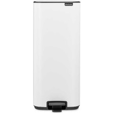 Brabantia BRB-8710755236921-BRA 236921-001-01-BO Whıte Pedallı Çöp Kutusu 30L