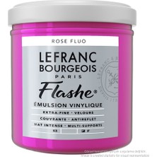 : Flashe Akrilik Boya : 125 ml : Fluorescent Pink