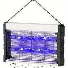 Byanes Panel Sinek Böcek Öldürücü Elektrikli Mavi Işık 4W 2000V Iki Ledli Zincir&askı