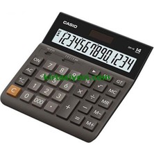 Casio Dh-14-Bk-W-Dh(Cn) 14 Hane Masaüstü Hesap Makinesi