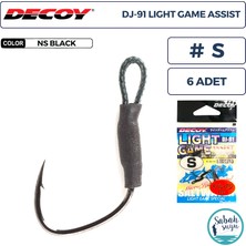 Decoy Dj-91 Light Game Tekli Asist Iğnesi #s (6 Adet)