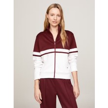 Tommy Hilfiger Blocked Strıpe Reg Zıpthru Hwk