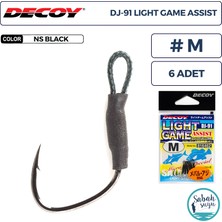 Decoy Dj-91 Light Game Tekli Asist Iğnesi #m (6 Adet)