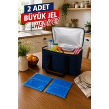 XMP 40 Lt Termal Soğutucu Çanta | Yalıtımlı Piknik, Kamp, Plaj ve Günlük Kullanım Termos Çantası