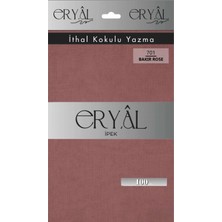 Eryal İpek Yazma Eryal Ipek Düz Renk Poşetli Oyalık Yazma 701 Bakır Rose