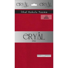 Eryal İpek Yazma Eryal Ipek Düz Renk Poşetli Oyalık Yazma 328 Kırmızı