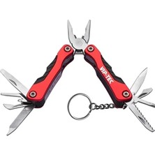 Vip-tec 15 Fonksiyonlu Katlanır Mini Multitool Çakı