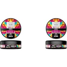 Care Style Guide Aqua Max Wax Islak ve Sert Görünüm (100 Ml) ve Style Guide Doğal ve Mat Görünüm Sağlayan Esnek Tutuşlu Wax 100 Ml- Vegan