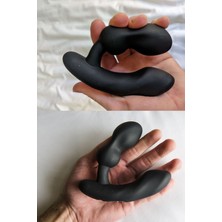 Erotist Ahududu'lu Kayganlaştırıcı ve Şarjlı, Telefon Kontrollü Anal Vibratör Seti