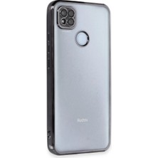 Mestore Xiaomi Redmi 9c Kılıf Razer Lensli Silikon - Siyah