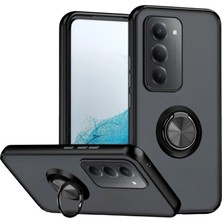 Mestore Xiaomi Redmi 15 4g Montreal Yüzüklü Silikon Kapak - Siyah
