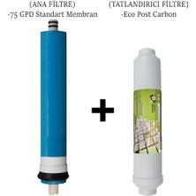 Su Arıtma Cihazı Filtresi Membran Filtre + Tatlandırıcı Karbon
