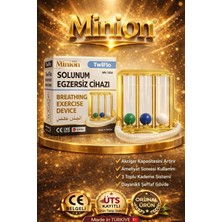 Minion Triflo Solunum Egzersiz Cihazı