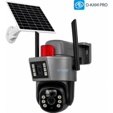 Wifi Solar Kamera 6mp Panelli 4g Sim Kartlı 7015