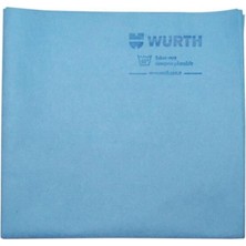 Würth 38X60 cm Sentetik Güderi Bez Mavi 130 gr 4 Adet