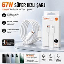 Voxlink Xiaomi Uyumlu 67W Hızlı Şarj Kablosu (Kutulu)