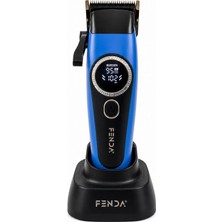 Fenda Profesyonel Standlı Göstergeli Saç Tıraş Makinesi 8500 Rpm Mavi FNDSKLKS0014M