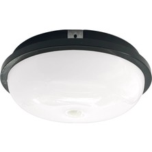 Horoz Electric Bolkar 20W LED Sensörlü Slim Armatür Siyah Kasa 6400K Beyaz Işık