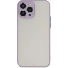 Mestore Apple Iphone 15 Pro Max Kılıf Montreal Silikon Kapak - Mor