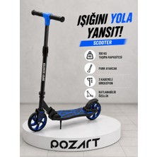 Empressco Katlanabilir Scooter, 12+ Yaş, 100 kg Taşıma Kapasitesi, Frenli, Eğlenceli