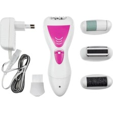 Tastech HK7006 4 In 1 Su Geçirmez Epilatör Cihazı Tüy Alma Makinesi Topuk Törpüsü