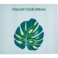 Decorita 10011506200 Follow Your Dream,cam Ocak Arkası Koruyucusu, 52CM x 60CM