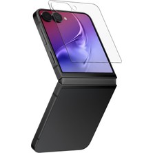 UNIQ Better By Design Samsung Galaxy Z Flip 7 Ekran Koruyucu Optix Clear Serisi Oleofobik Kaplama Teknolojisi