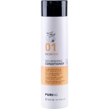 PURING 01 Richness Kuru Yıpranmış Saçlar Için Avokado,ipek Proteini Besleyici Onarıcı Saç Kremi 300ML