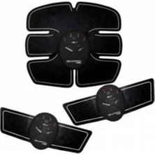 Chermik Six Pack Abs Kas Geliştirici Siyah Elektronik Kemer Spor Aleti