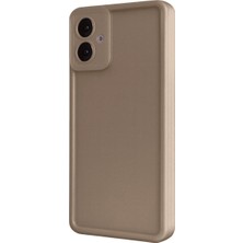 Mestore Samsung Galaxy A07 4g Viera Silikon - Kahverengi