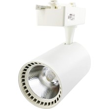Horoz Electric Basra 30W LED Raylı Spot Armatürü Beyaz Kasa 6400K Beyaz Işık