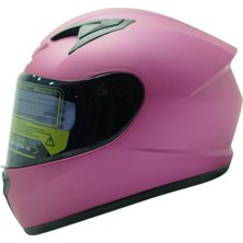 Mts M-201 Full Face Çocuk Motosiklet Kaskı Fuşya - Motodede