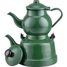 Ebru Metal Ebru Emaye Çaydanlık Takımı 13/18