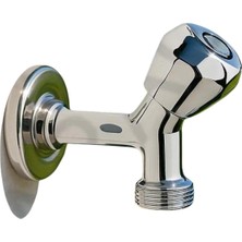Asil Krom Makine Musluğu 1/2 Giriş 3/4 Çıkış