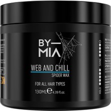 By Mıa Web And Chill Spıder Wax, Parlak Görünüm, Sert Tutuş Sağlayan Erkekler ve Kadınlar Için Örümcek,ağ Saç Vaksı 130 ml