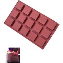 Depposite Silikon Kare Pasta Kalıbı (15 Porsiyon)