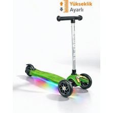 Empressco Colorwase LED Işıklı 4 Kademe Ayarlanabilir 3 Tekerlekli Scooter